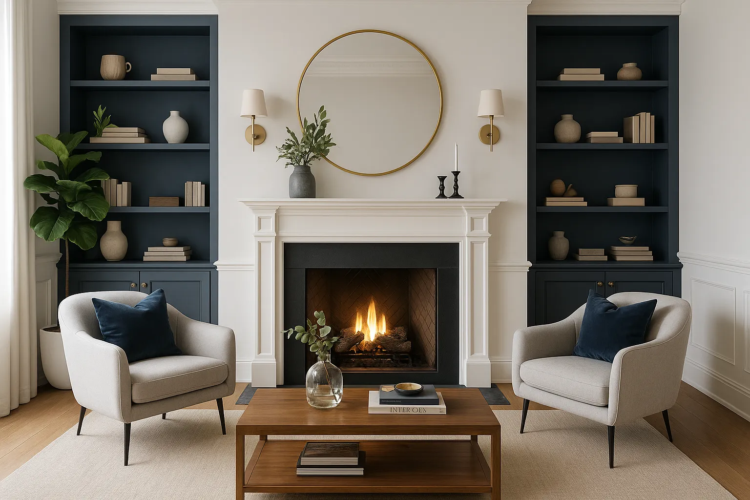 How to Decorate Around a Fireplace to Make It a Focal Point