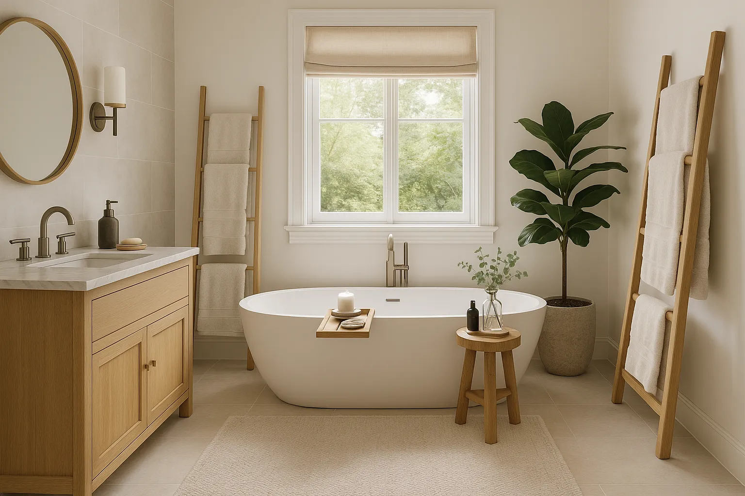 How to Decorate Your Bathroom to Feel Like a Spa Retreat