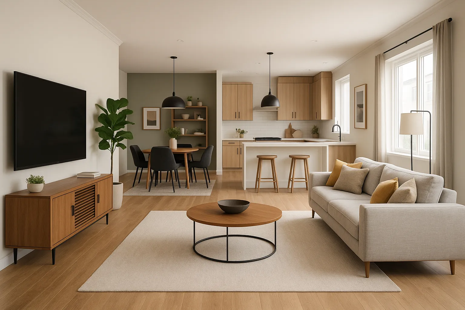 How to Decorate an Open Floor Plan Home