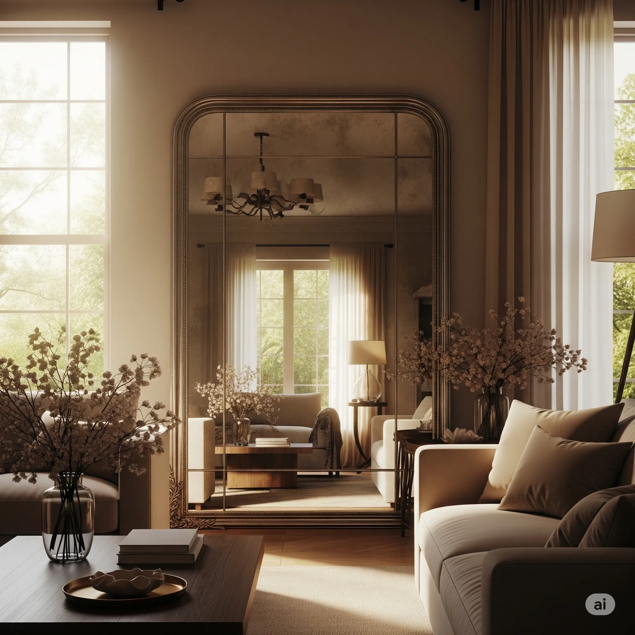 How to Decorate with Mirrors to Expand and Brighten Your Home