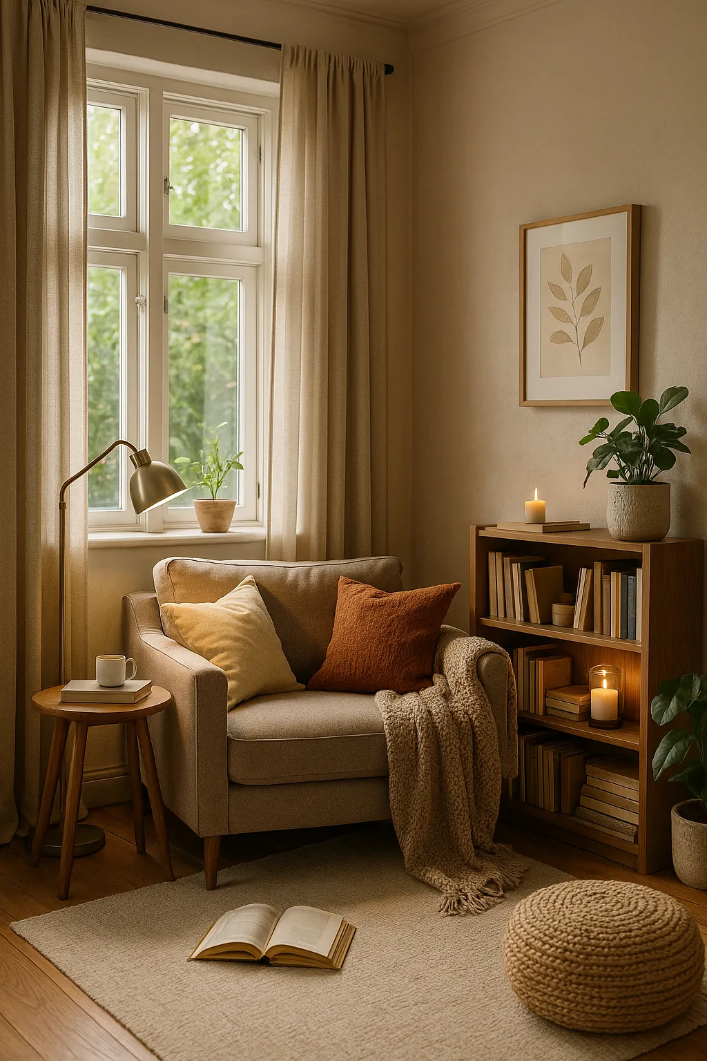 How to Make a Cozy Reading Nook at Home