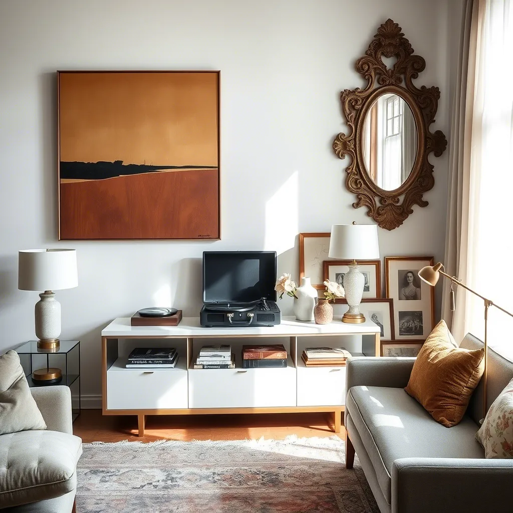 Echoes of the Past How Vintage Art and Objects Infuse Modern Homes with Soul and Narrative