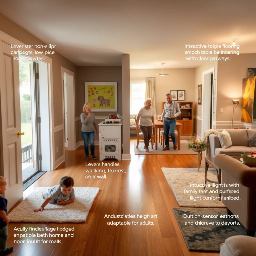Generational Harmony Designing an Age-Friendly Home with Art and Adaptive Design