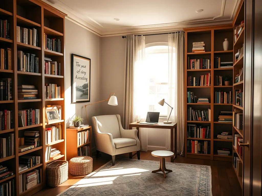 Literary Havens Designing Inspiring Spaces for Reading and Writing with Art and Comfort