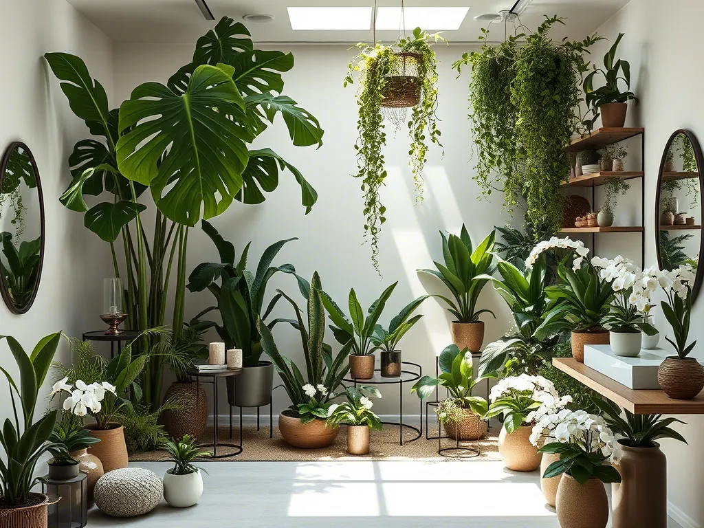 Living Sculptures Decorating with Natural Plants and Flowers as Art in Your Home