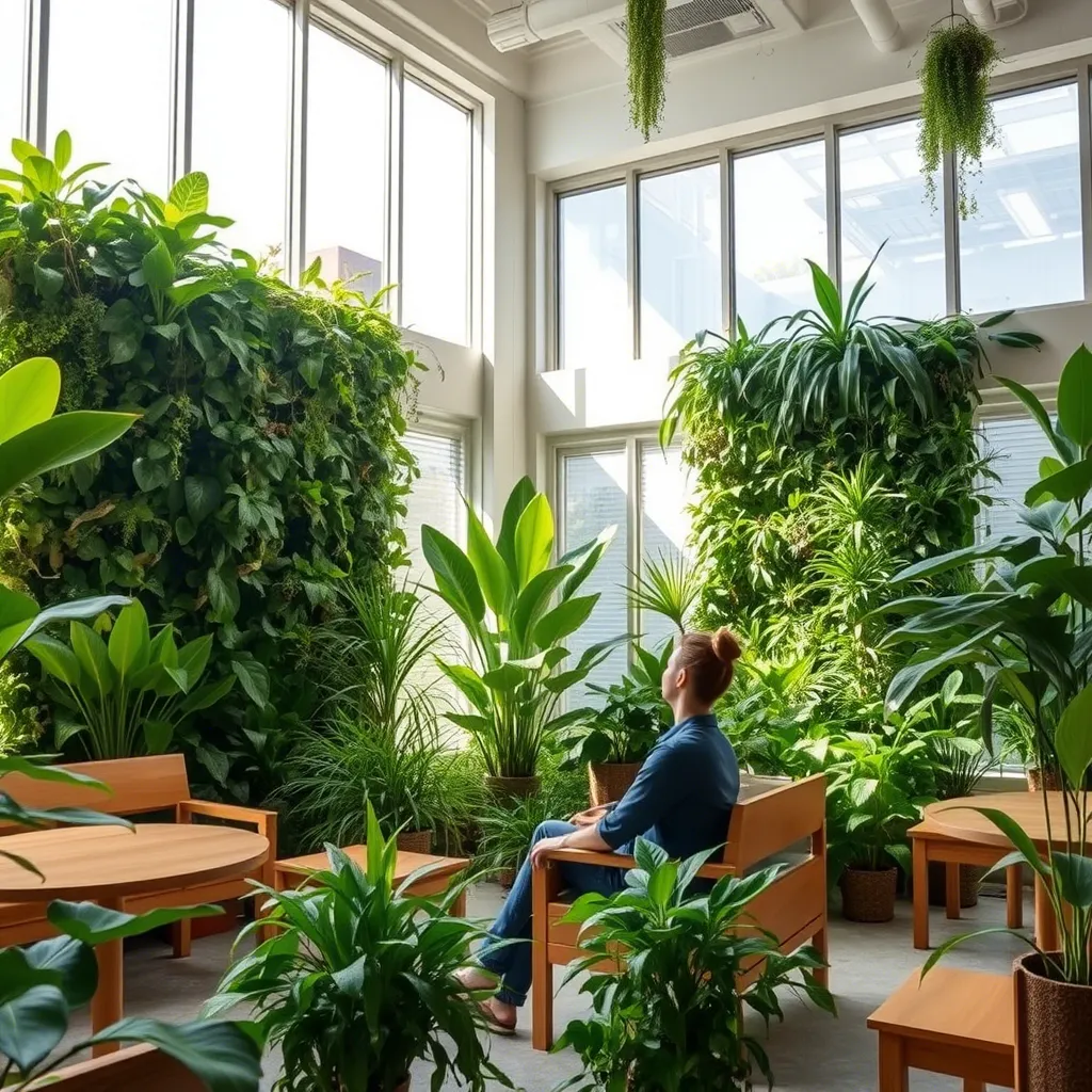 Nature's Embrace Healing Spaces and Biophilic Design Through Art and Greenery at Home