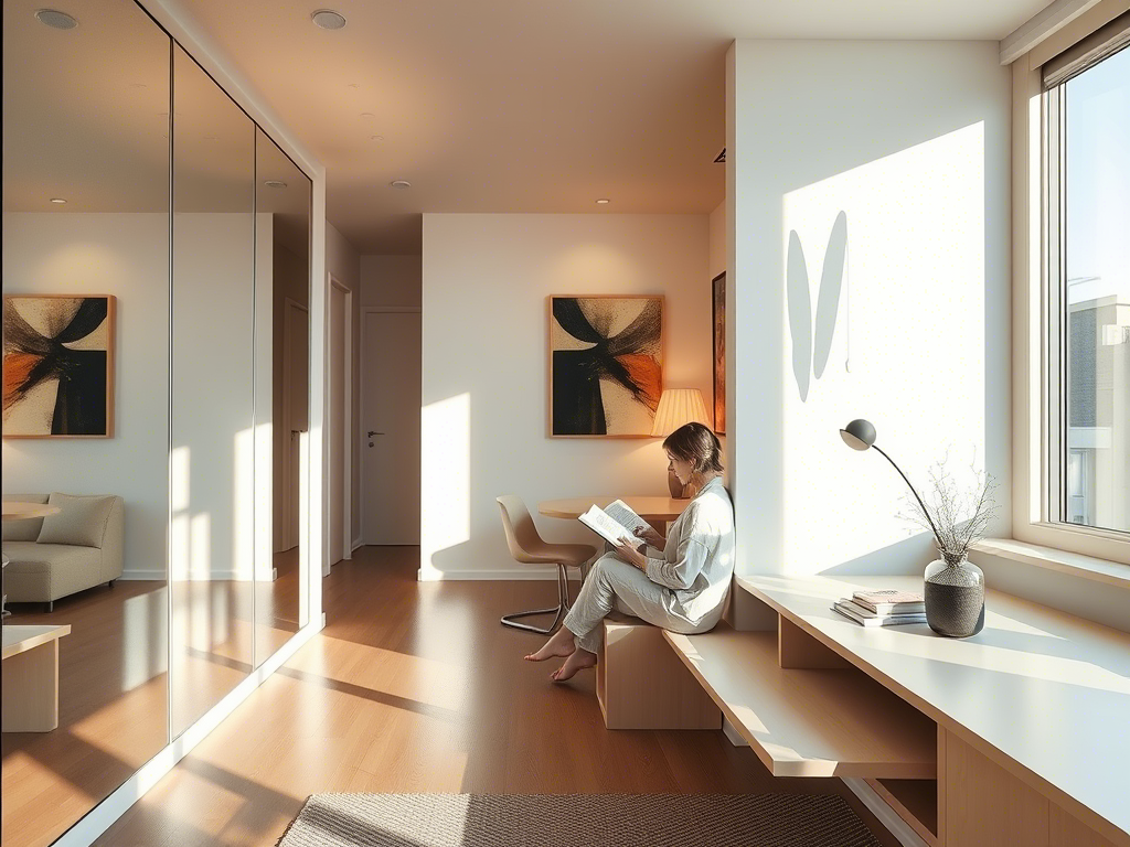 Space Magnifiers The Art of Expanding Small Interiors with Light, Art, and Clever Design