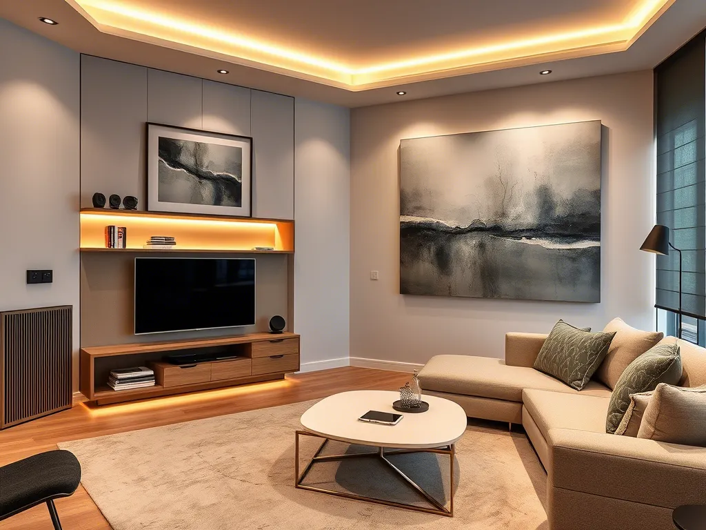 The Intelligent Home Blending Smart Technology with Seamless Design and Art